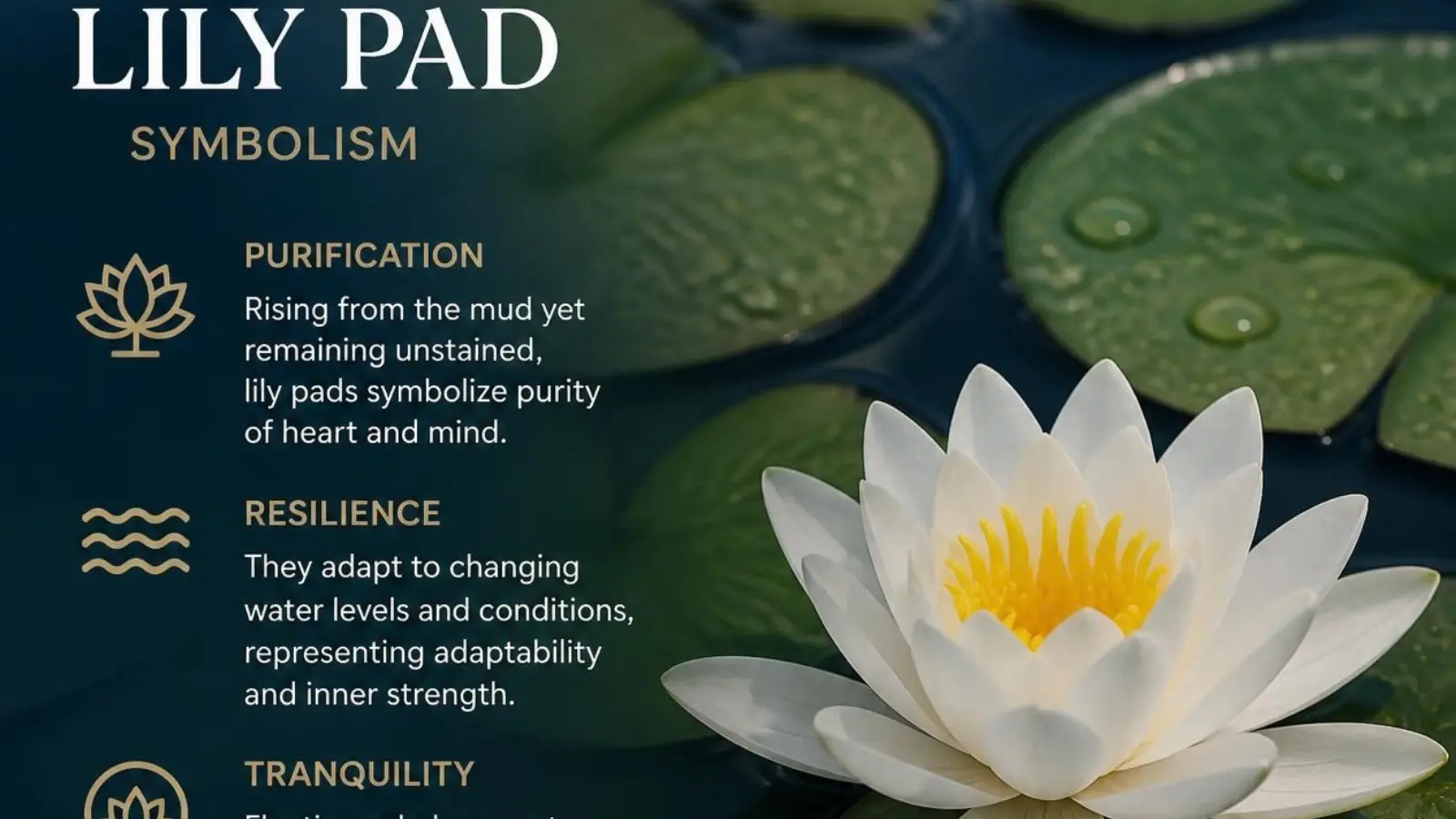 lily pad symbolism